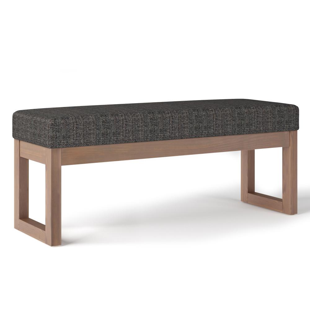 Milltown Large Ottoman Bench in Tweed