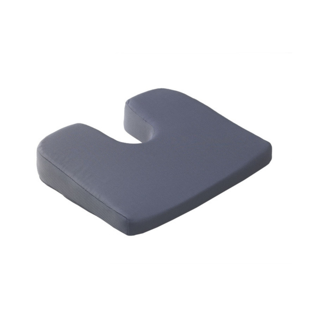 OPTP Portable Coccyx Pillow Slanted Seat Cushion with U-Shaped Notch